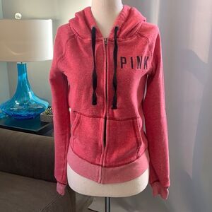 PINK zip up Hoodie size xs EUC